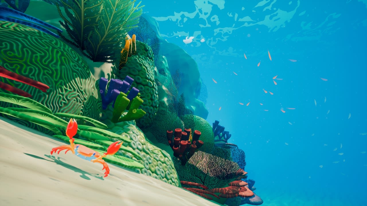 Mythic Ocean title screen for Nintendo Switch