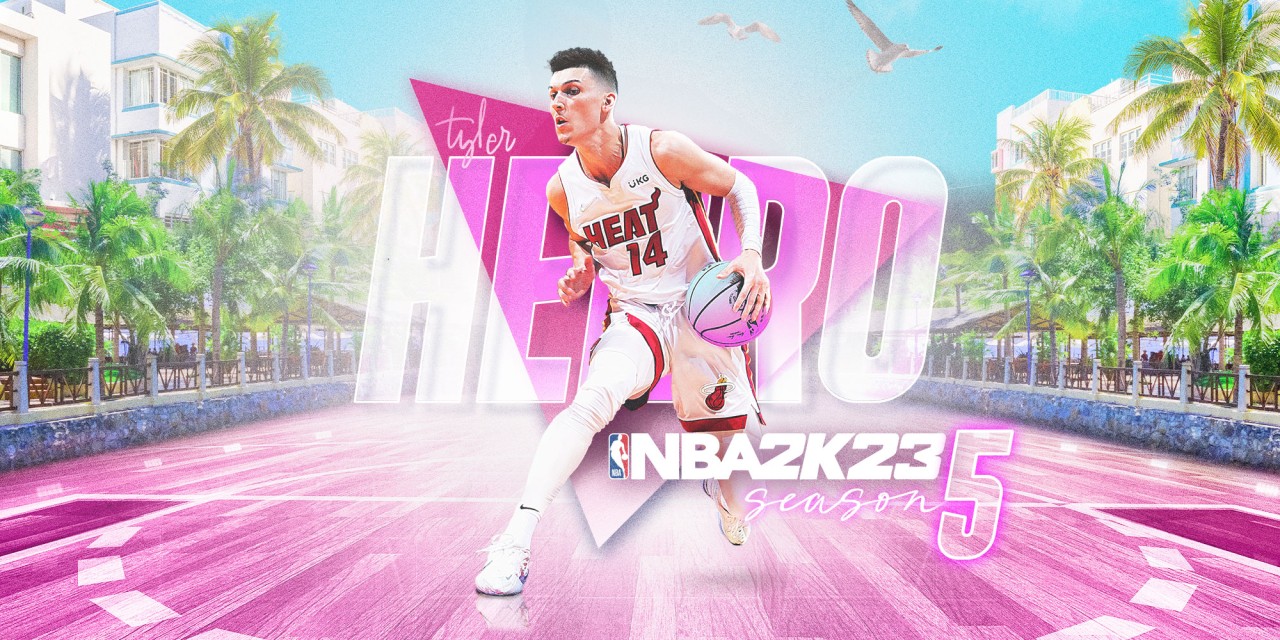 NBA 2K23 title screen for Nintendo Switch