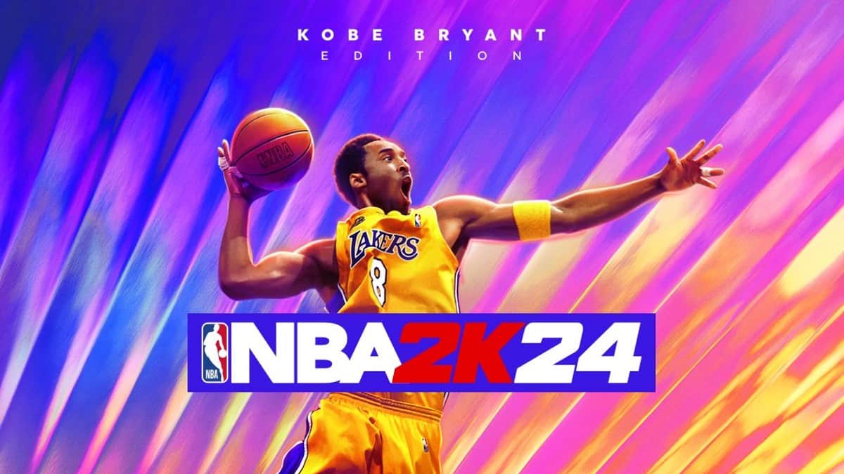 NBA 2K24 title screen for Nintendo Switch