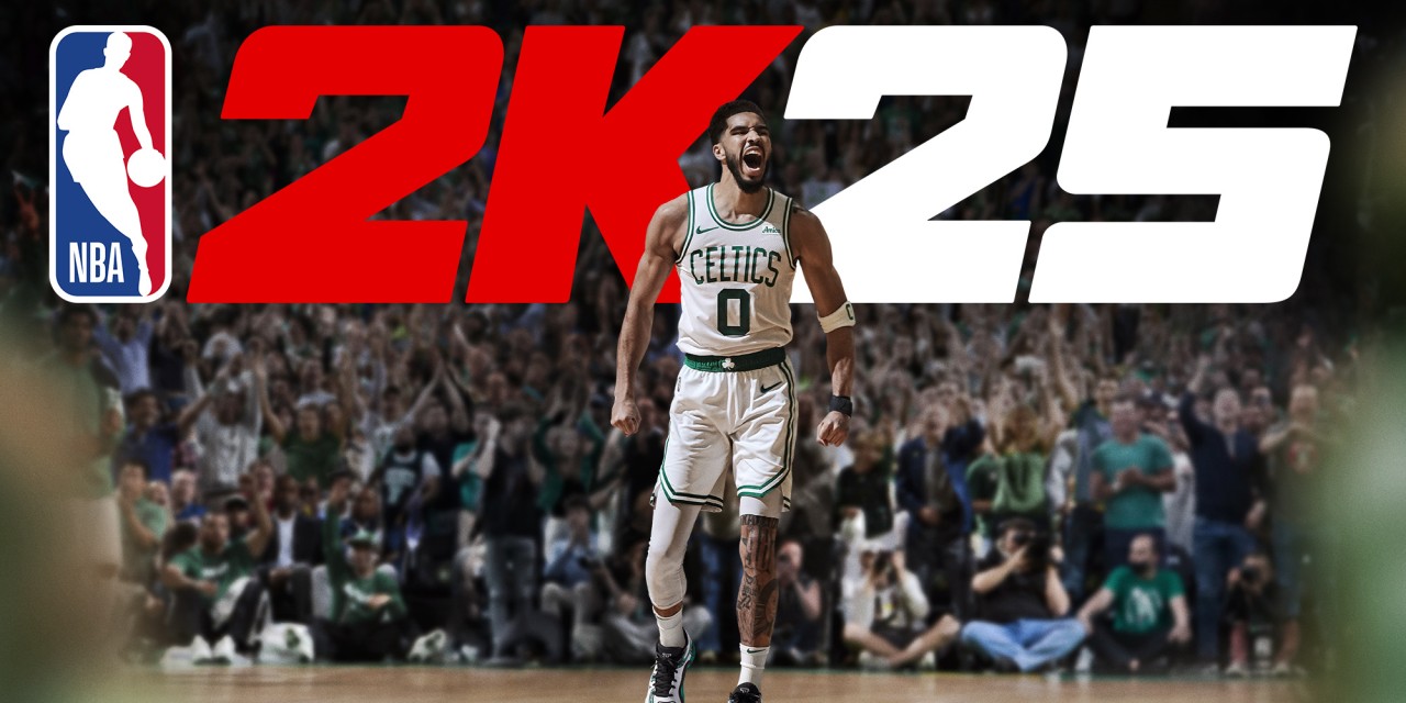 NBA 2K25 title screen for Nintendo Switch