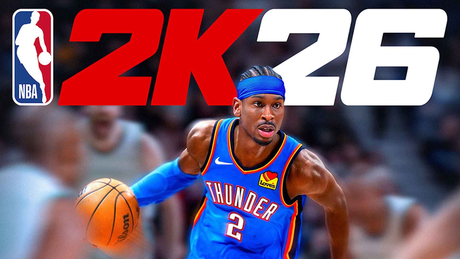 NBA 2K26 title screen for Nintendo Switch