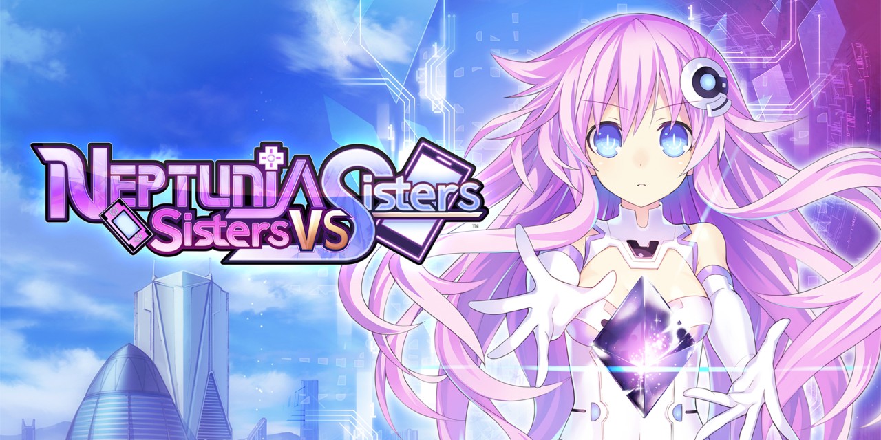 Neptunia: Sisters vs Sisters title screen for Nintendo Switch