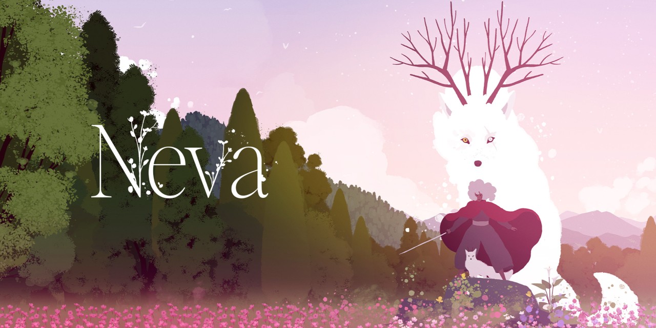 Neva title screen for Nintendo Switch