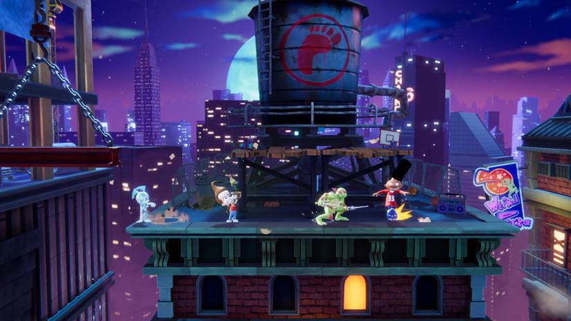 Nickelodeon All Star Brawl 2 title screen for Nintendo Switch