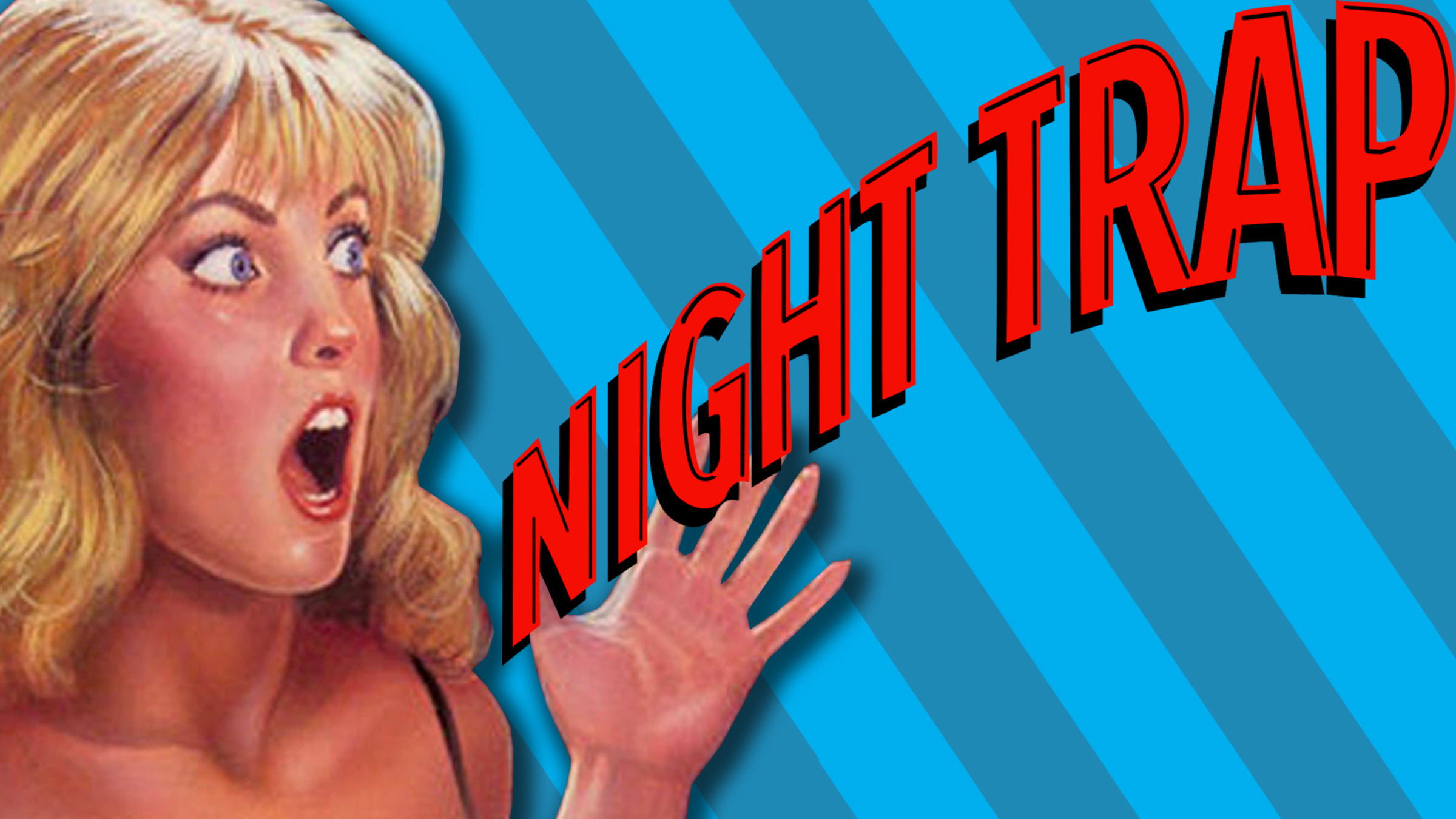 Night Trap title screen for Nintendo Switch