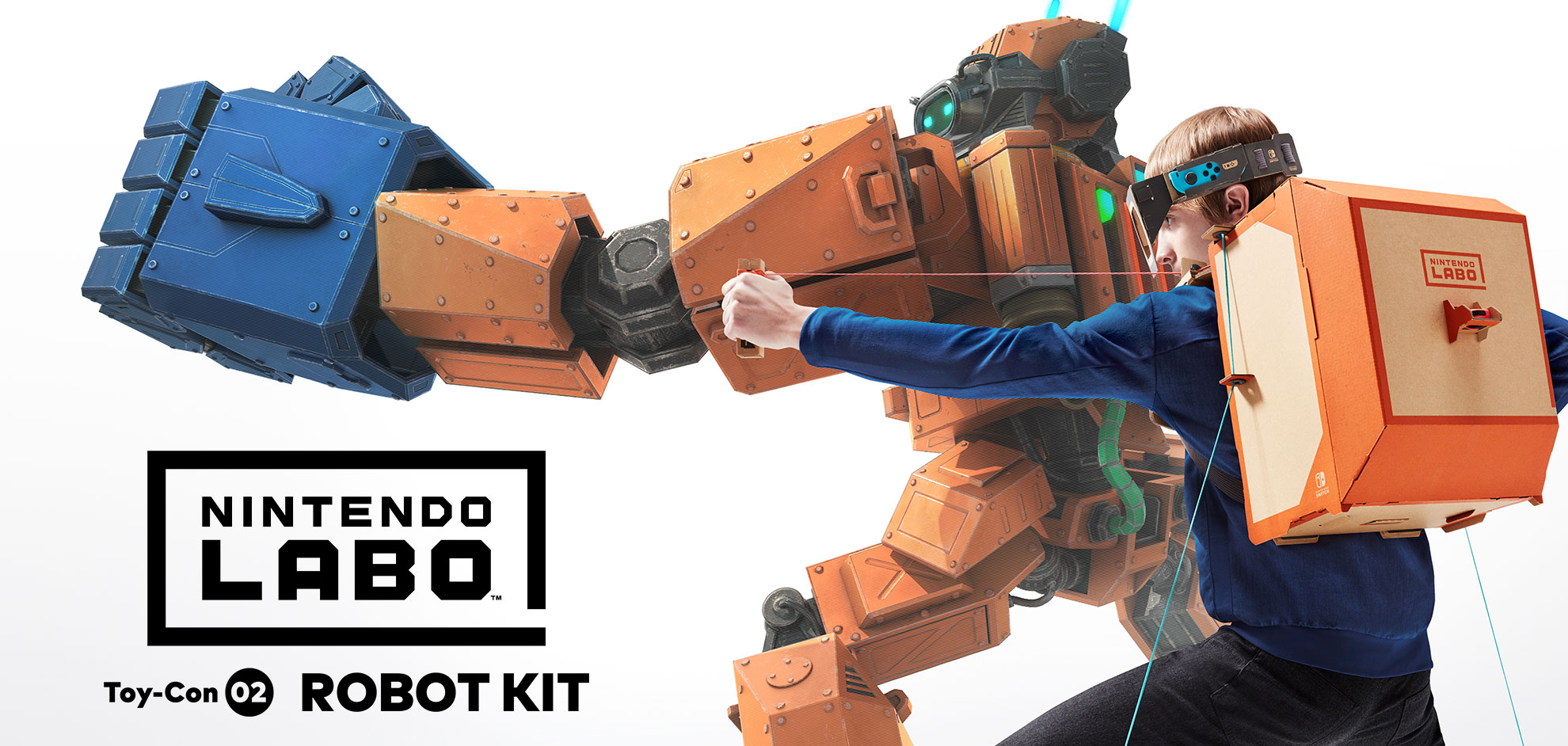 Nintendo Labo Toy-Con 02 Robot Kit title screen for Nintendo Switch