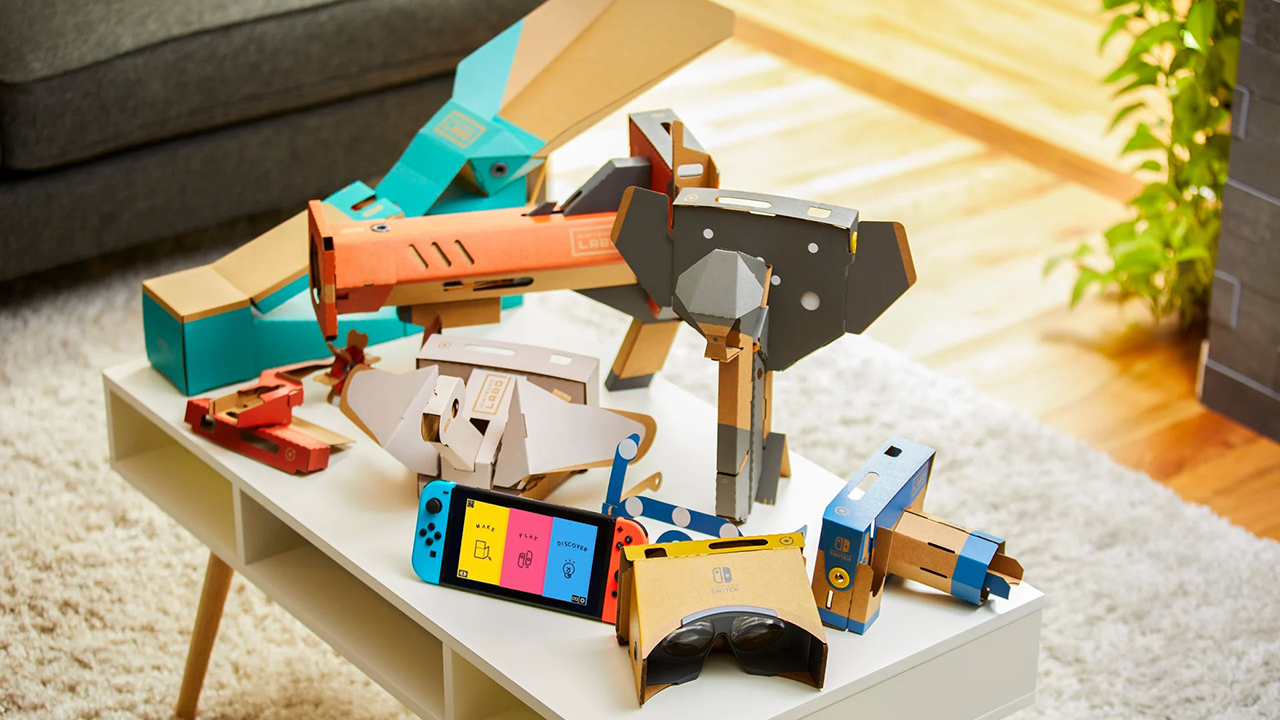 Nintendo Labo Toy-Con 04 VR title screen for Nintendo Switch
