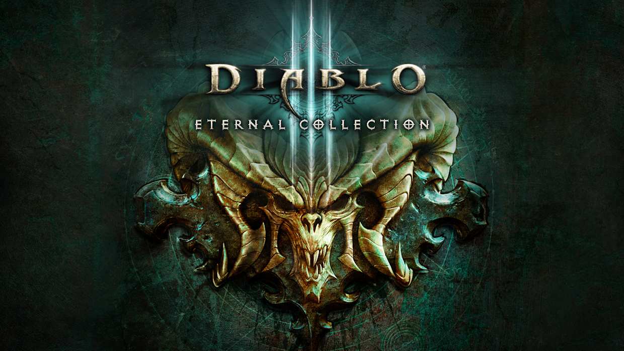 Nintendo Switch Diablo III Limited Edition title screen for Nintendo Switch