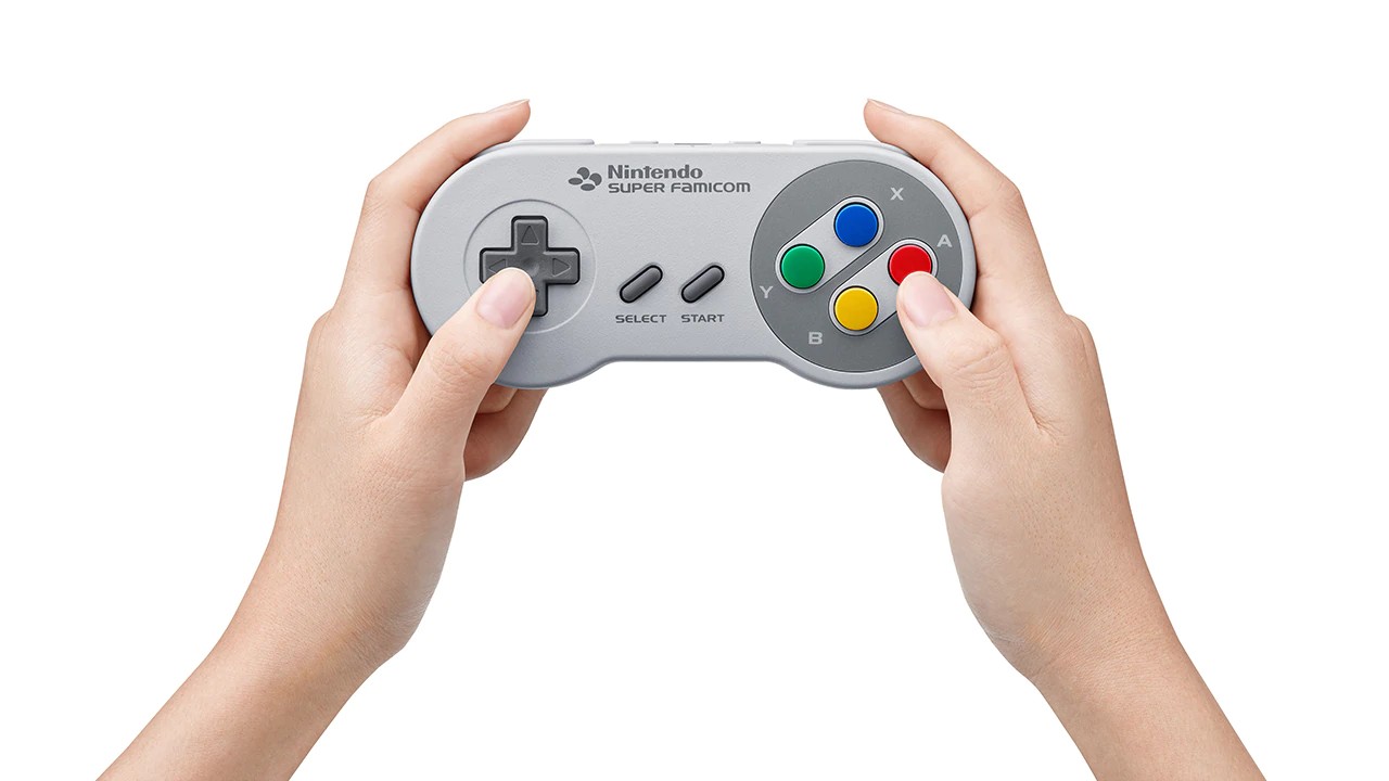 Nintendo Switch SNES Controller title screen for Nintendo Switch
