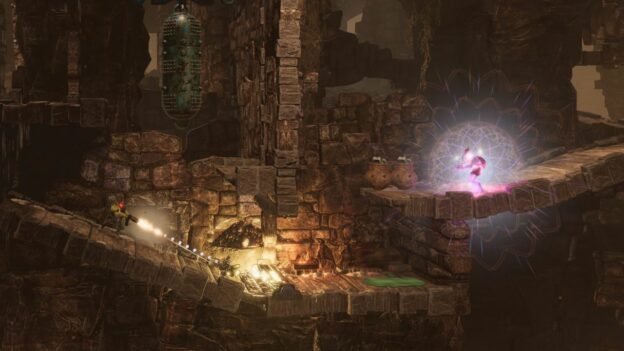 Oddworld Soulstorm title screen for Nintendo Switch