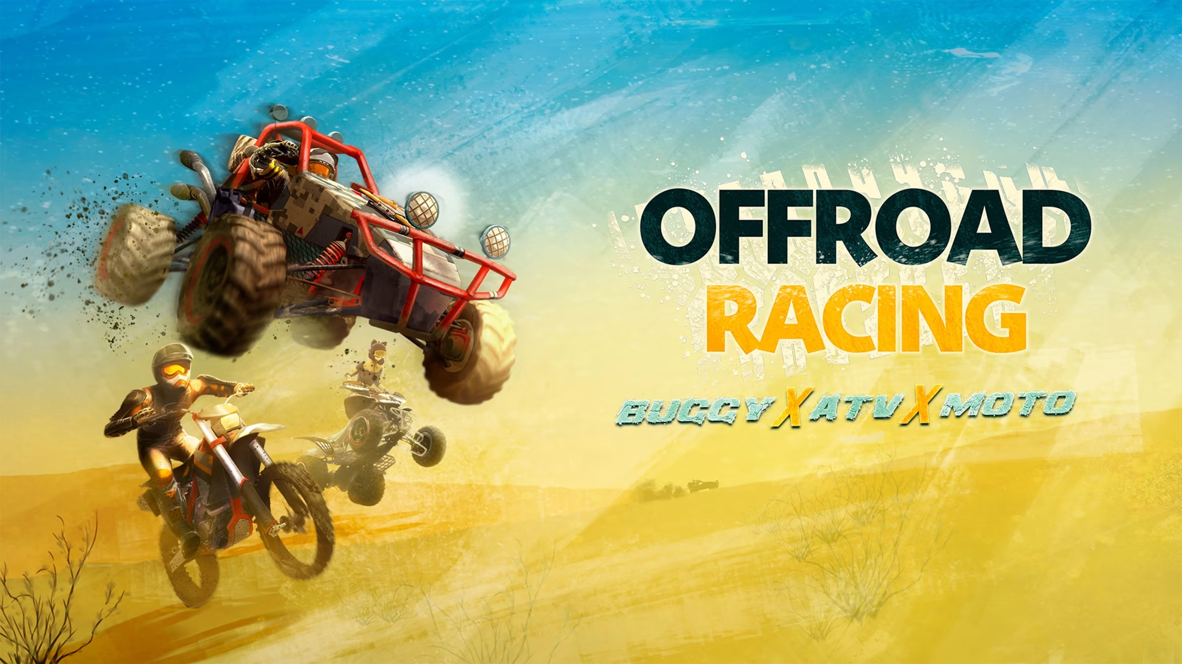 OffRoad Racing title screen for Nintendo Switch