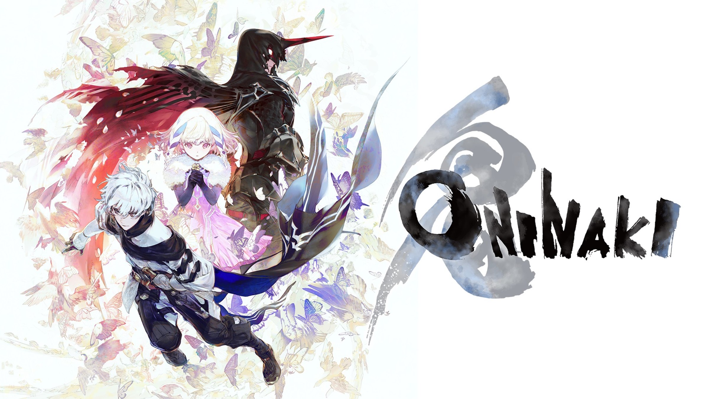 Oninaki title screen for Nintendo Switch