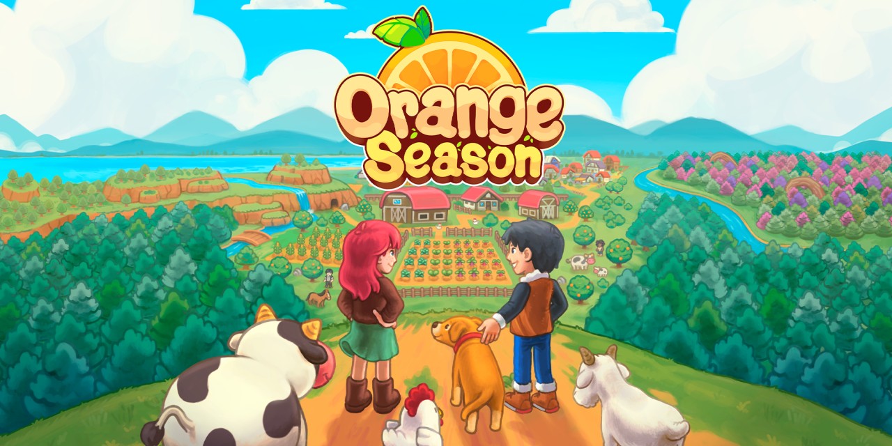 Orange Season title screen for Nintendo Switch