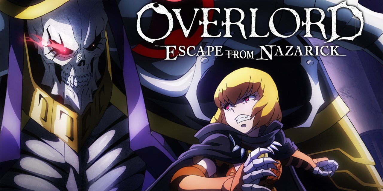 Overlord: Escape From Nazarick title screen for Nintendo Switch