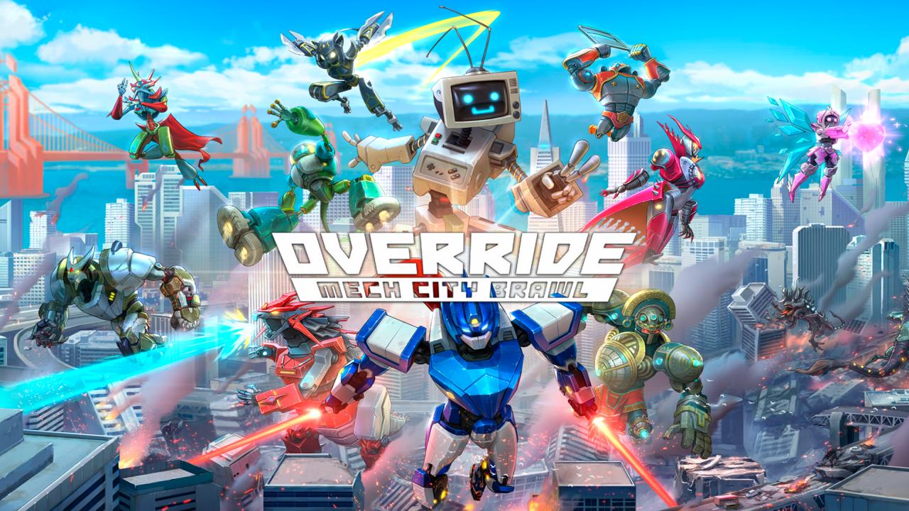 Override Mech City Brawl title screen for Nintendo Switch