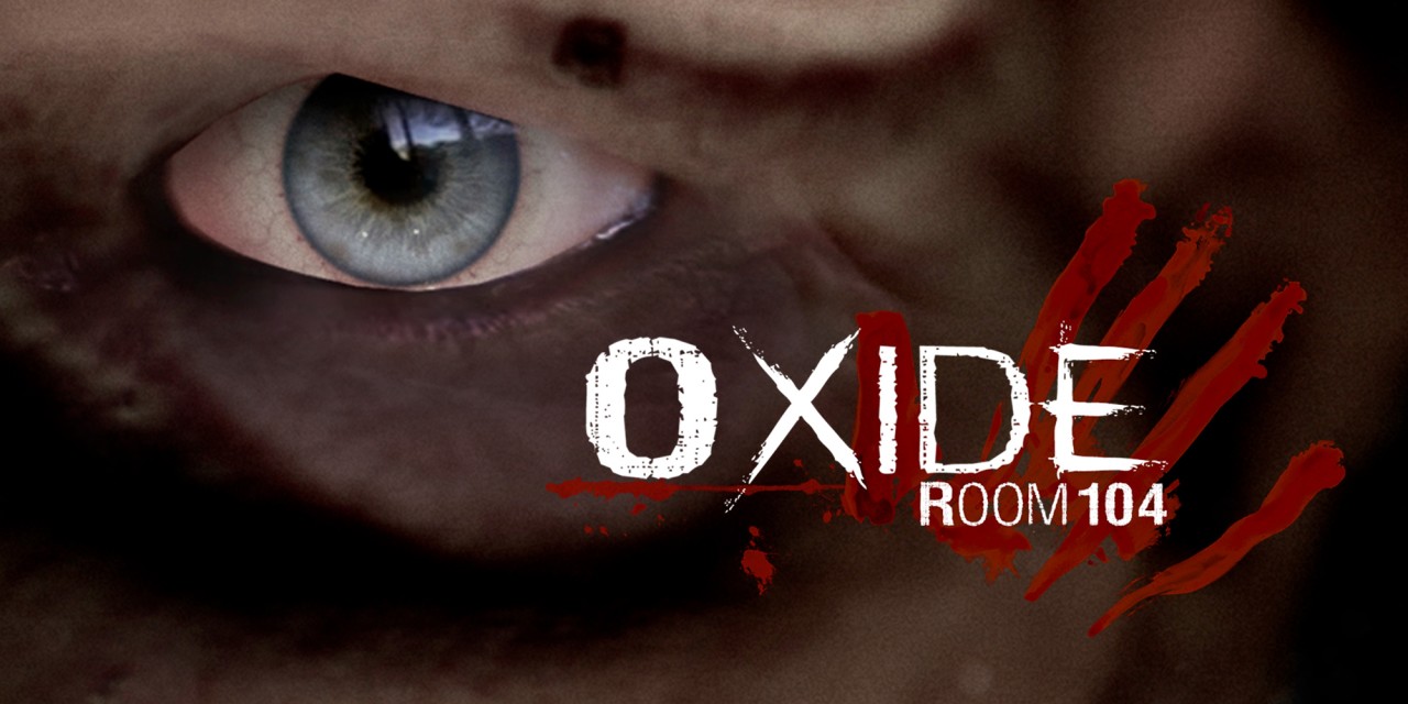 Oxide Room 104 title screen for Nintendo Switch