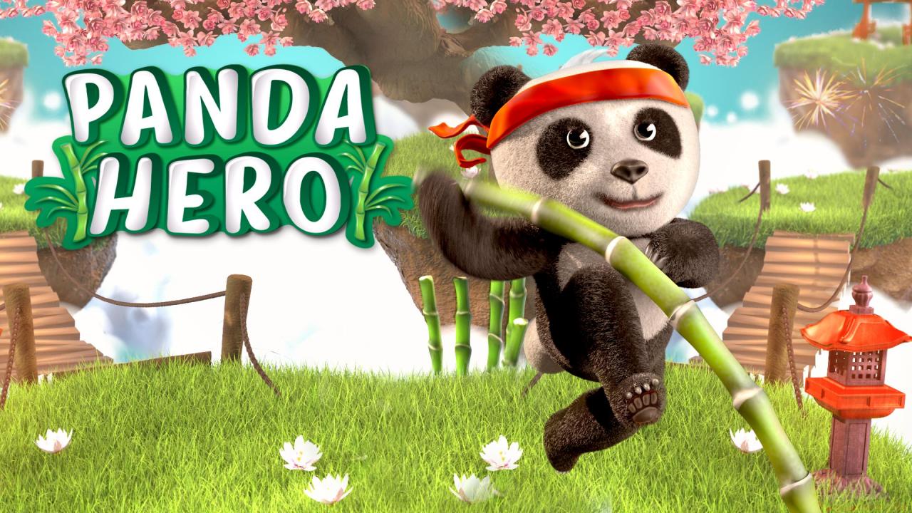 Panda Hero title screen for Nintendo Switch