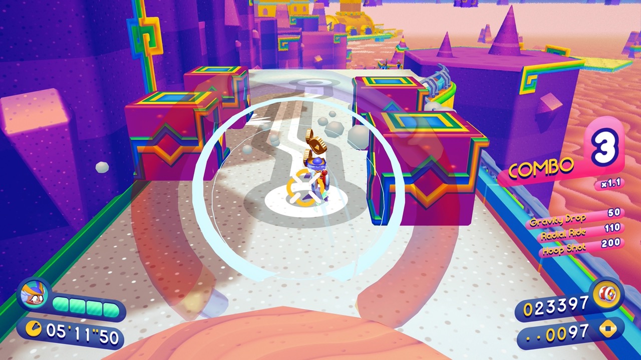 Penny's Big Breakaway title screen for Nintendo Switch