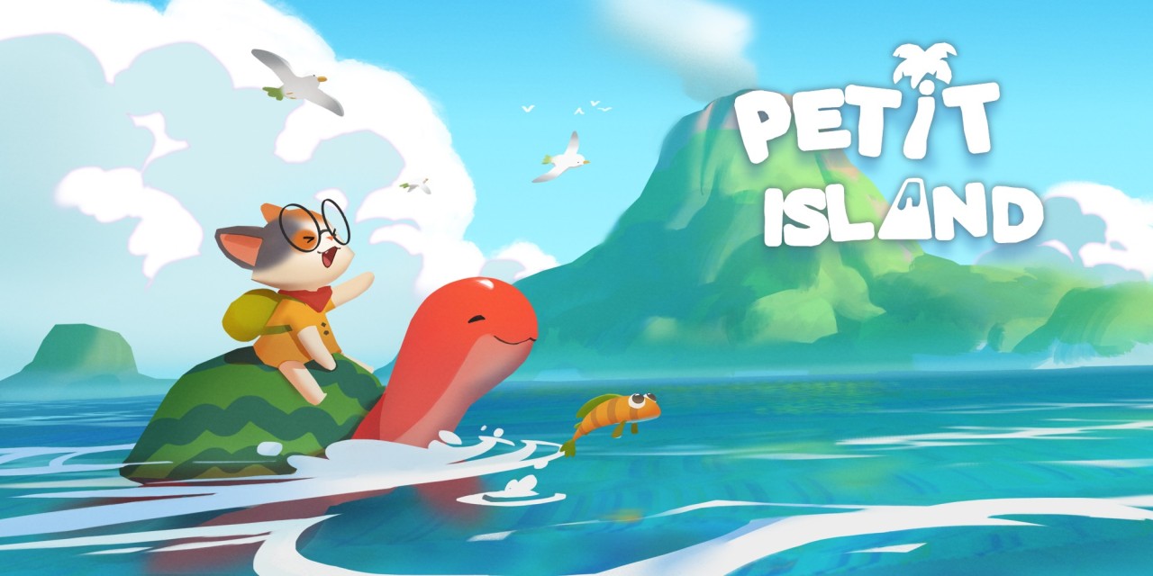 Petit Island title screen for Nintendo Switch