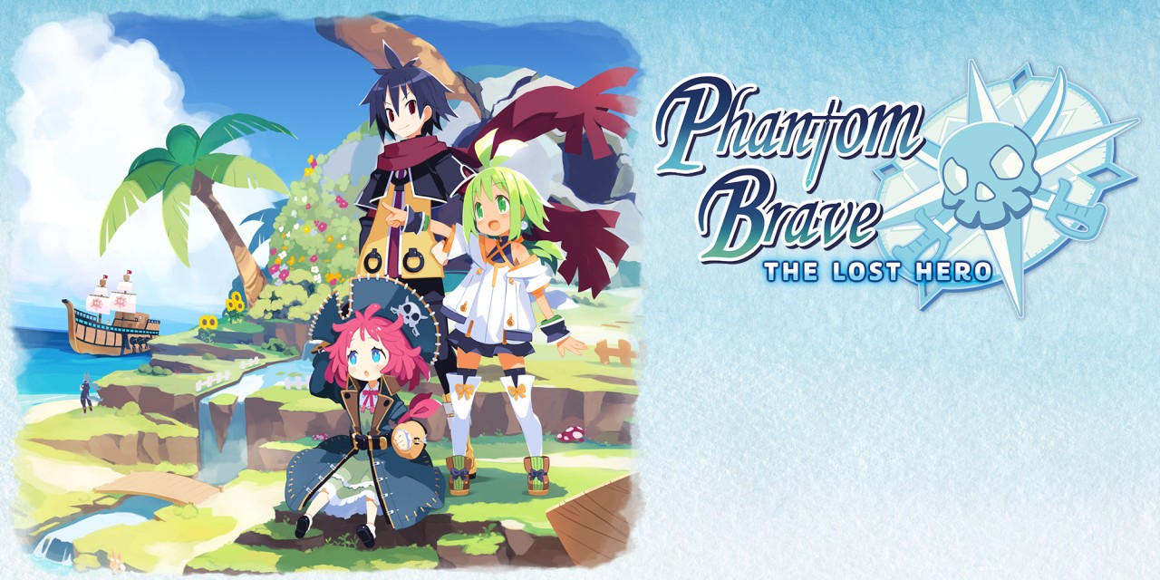 Phantom Brave: The Lost Hero Deluxe Edition title screen for Nintendo Switch