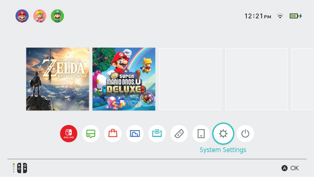 Pikmin 4 title screen for Nintendo Switch