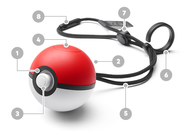 Poke Ball Plus title screen for Nintendo Switch