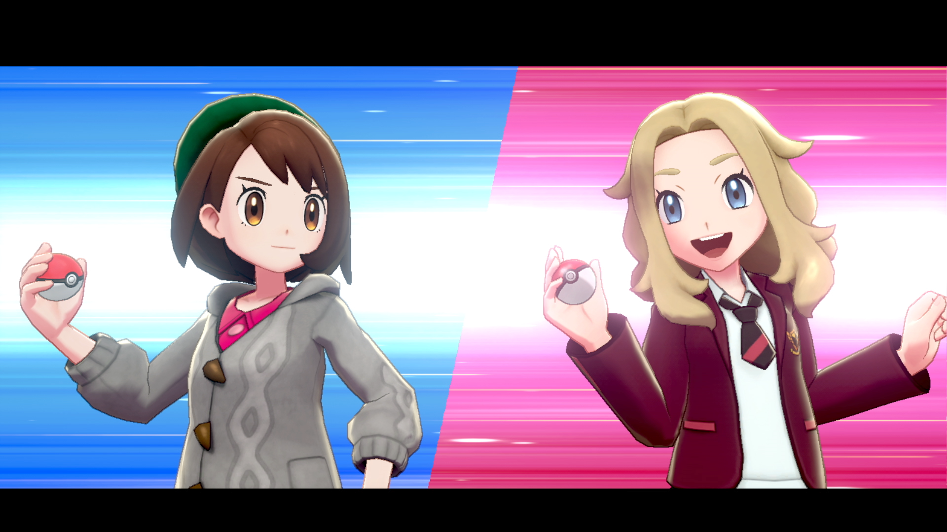 Pokemon Sword title screen for Nintendo Switch