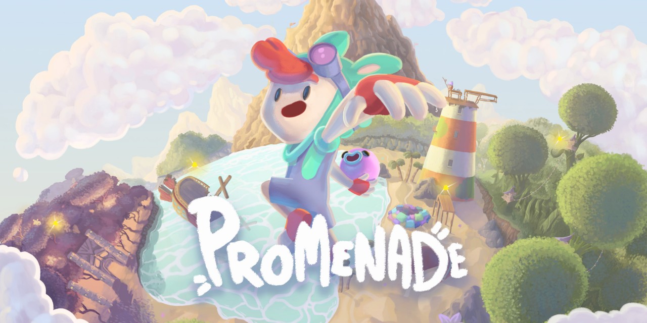 Promenade title screen for Nintendo Switch