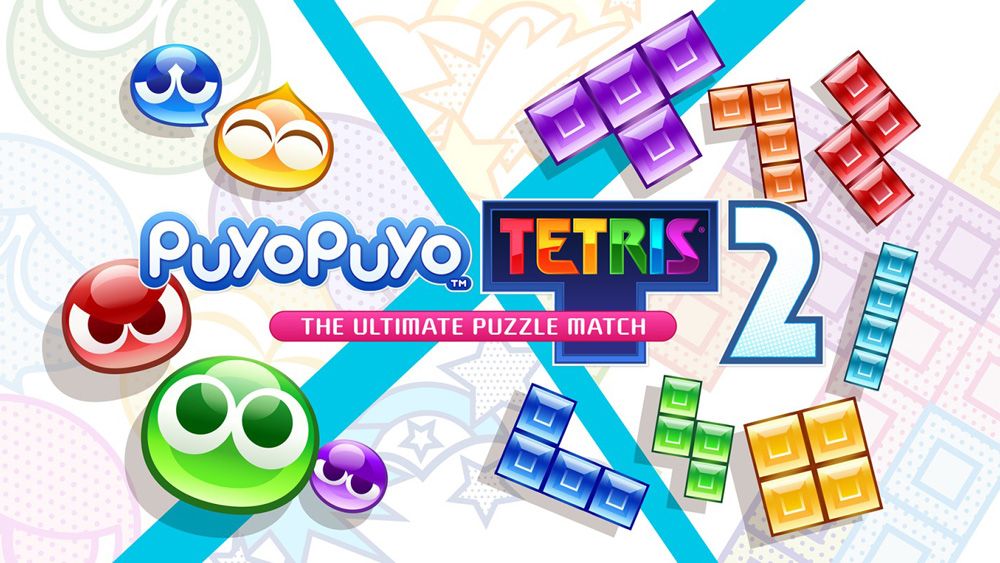 Puyo Puyo Tetris 2 title screen for Nintendo Switch
