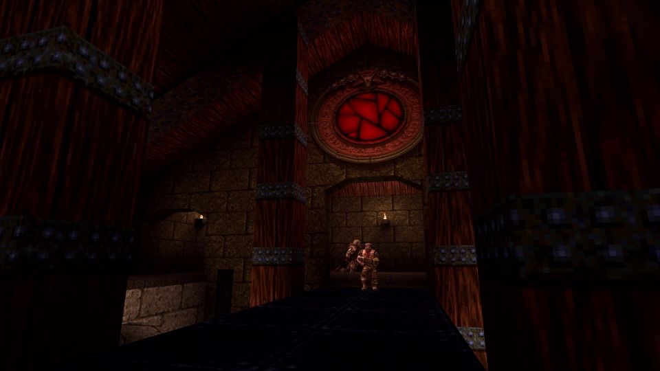 Quake title screen for Nintendo Switch