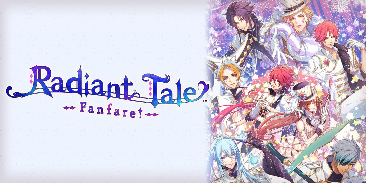 Radiant Tale: Fanfare title screen for Nintendo Switch
