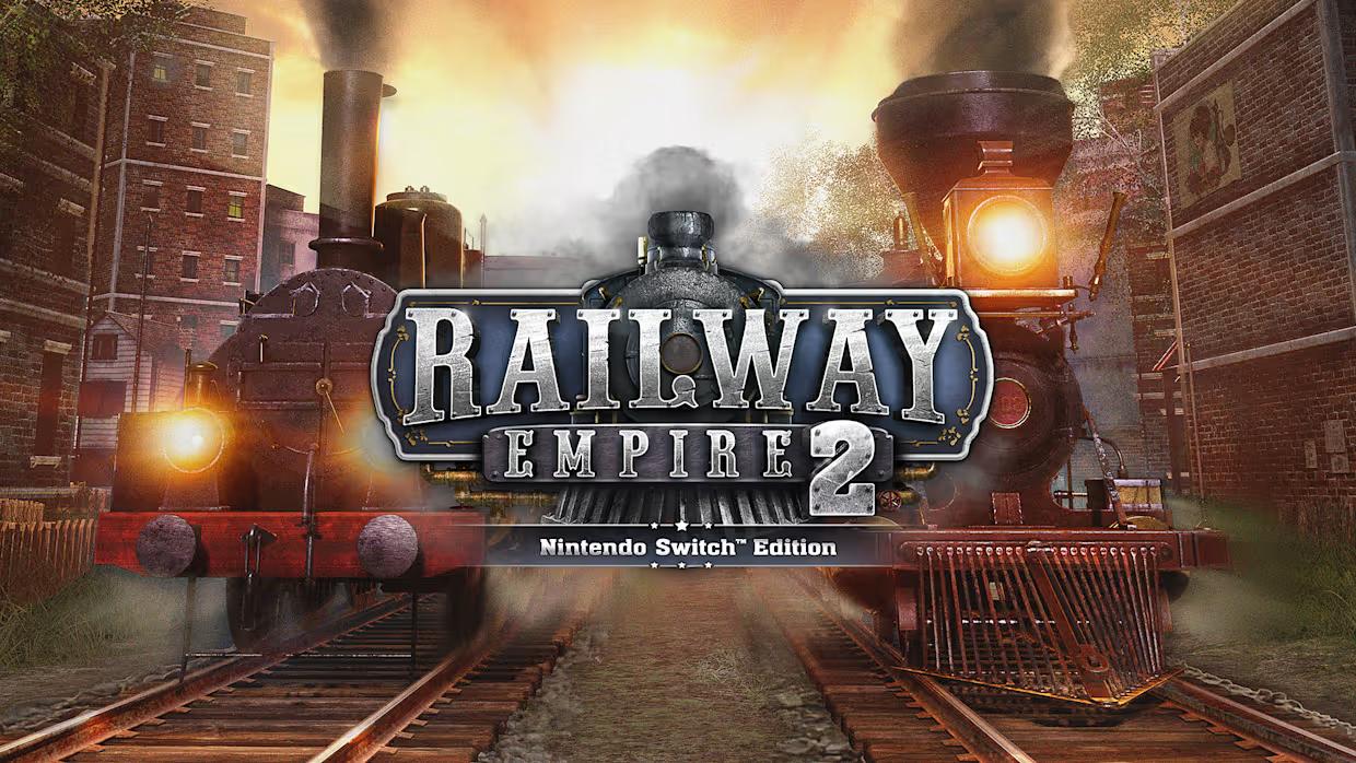 Railway Empire 2 title screen for Nintendo Switch