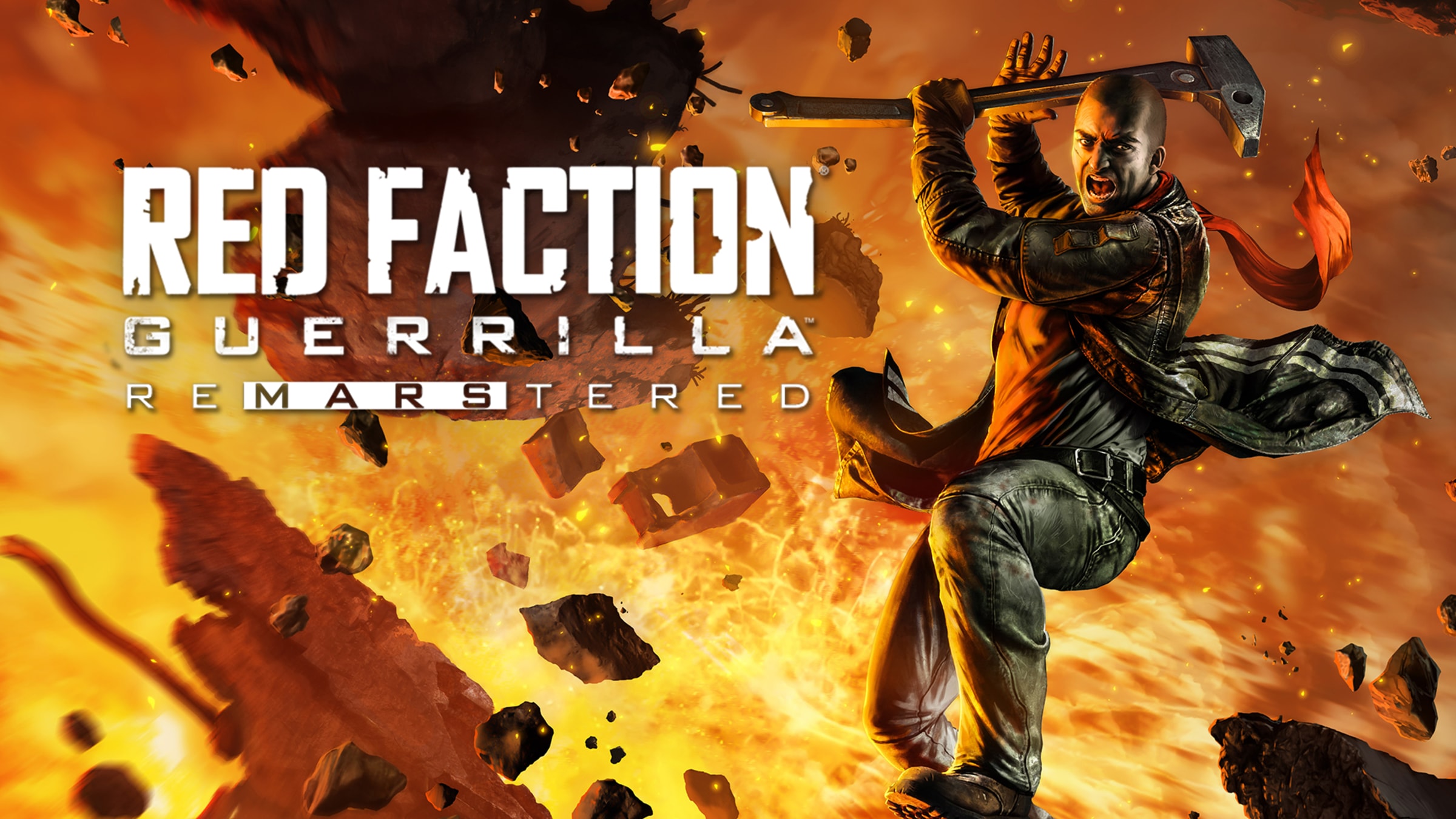 Red Faction: Guerilla Re-Mars-tered title screen for Nintendo Switch