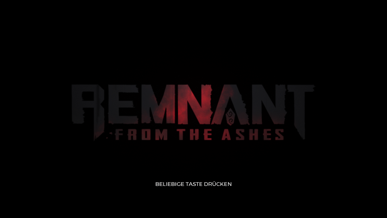 Remnant: From The Ashes title screen for Nintendo Switch