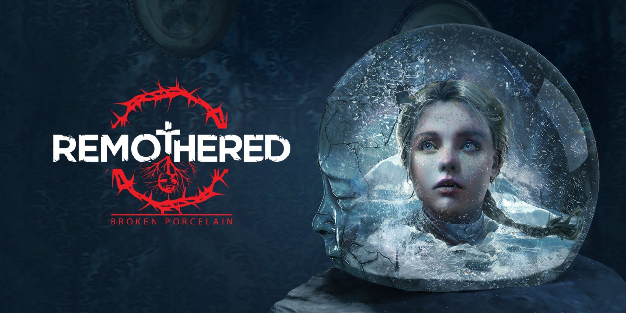 Remothered: Broken Porcelain title screen for Nintendo Switch