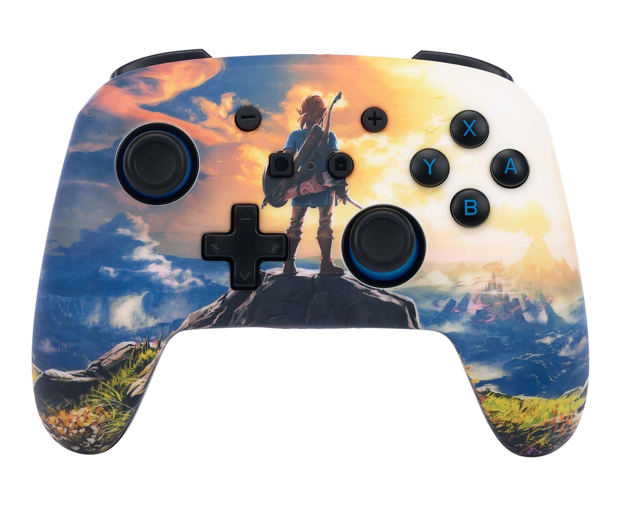 Retro Zelda Wired Controller title screen for Nintendo Switch