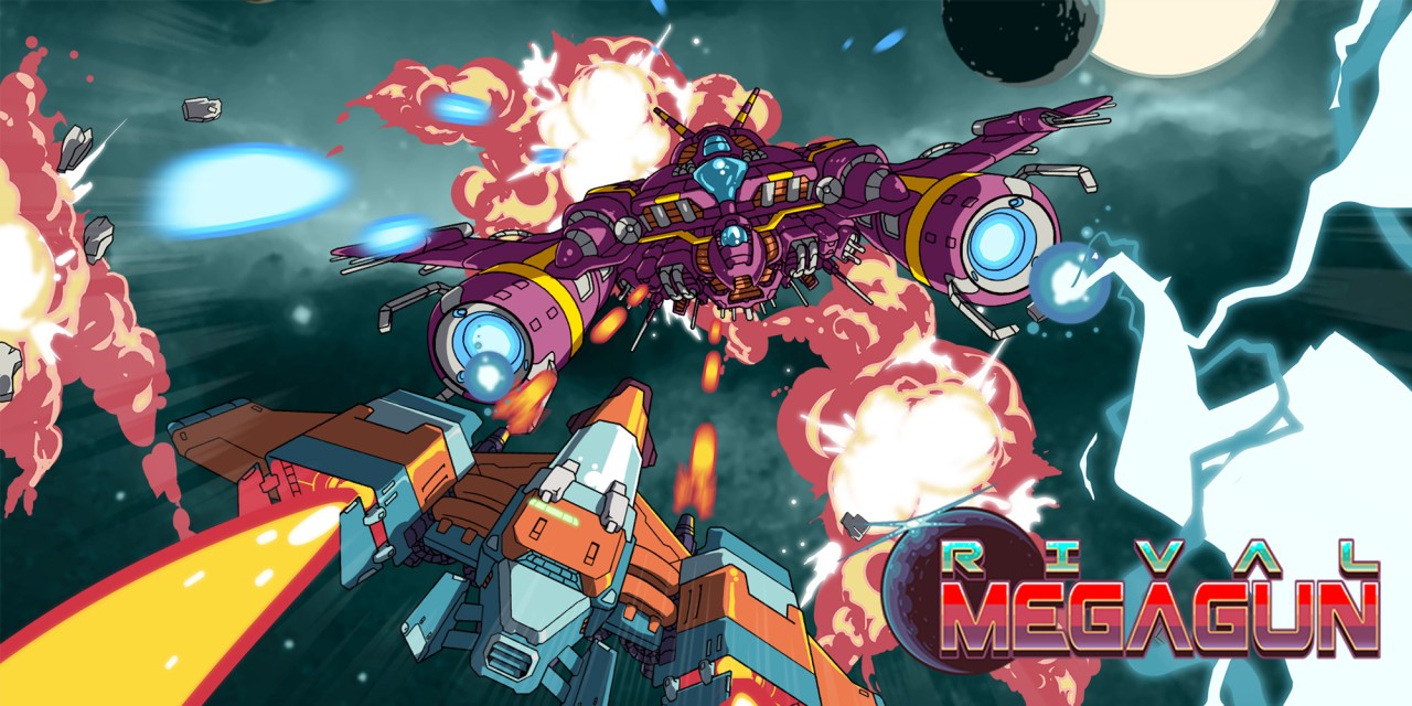 Rival Megagun title screen for Nintendo Switch