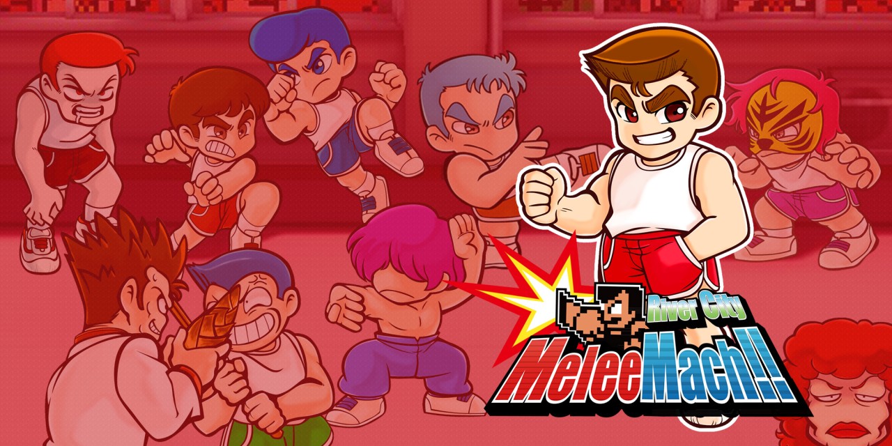 River City Melee Mach title screen for Nintendo Switch