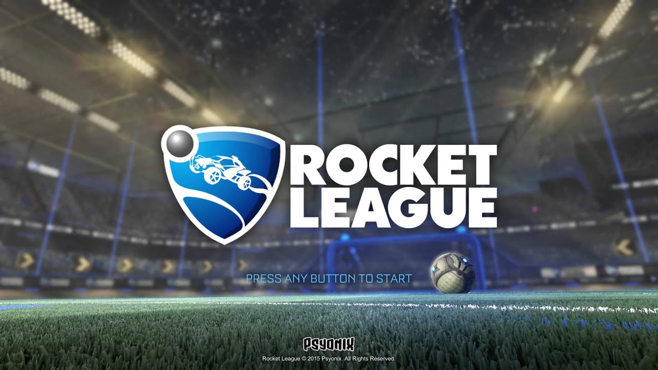 Rocket League [Ultimate Edition] title screen for Nintendo Switch