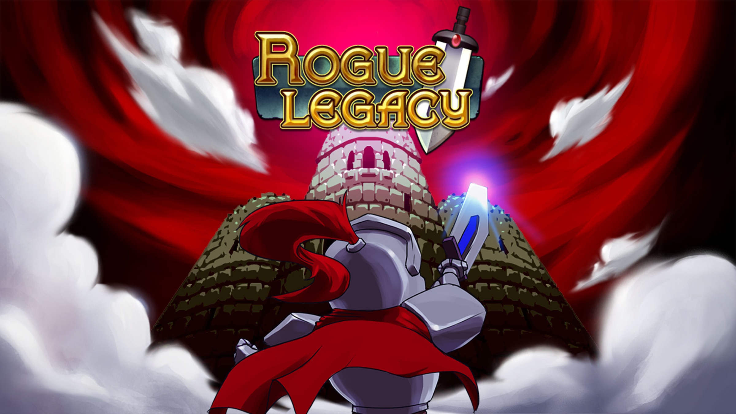 Rogue Legacy title screen for Nintendo Switch
