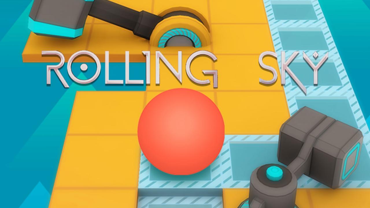Rolling Sky Collection title screen for Nintendo Switch
