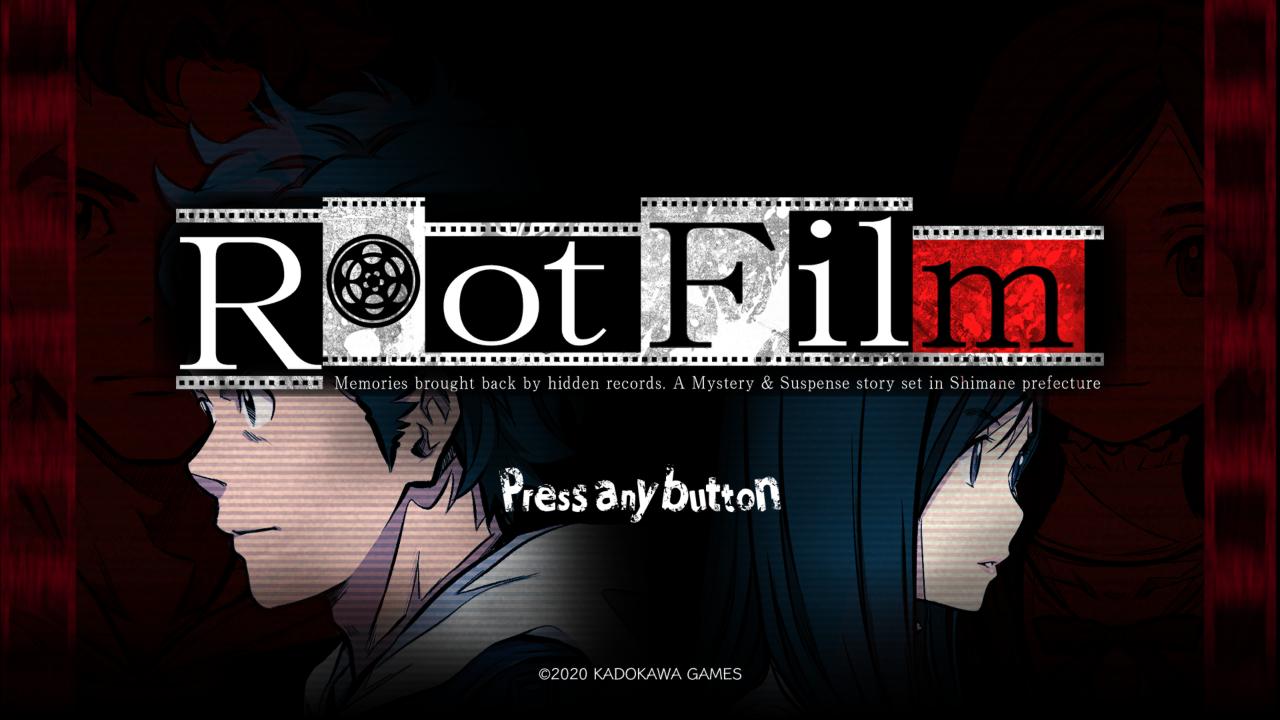 Root Film title screen for Nintendo Switch