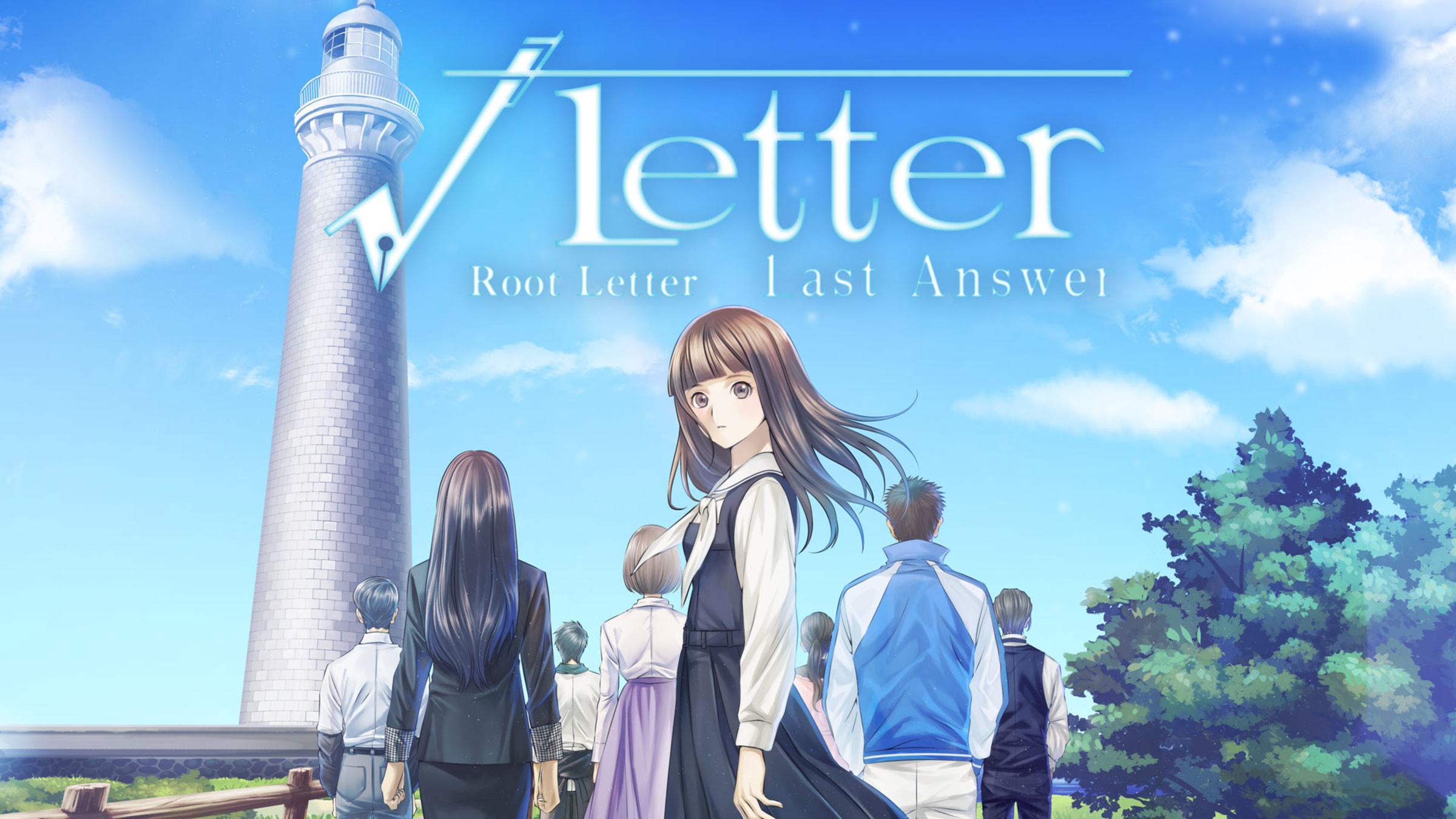 Root Letter: Last Answer title screen for Nintendo Switch