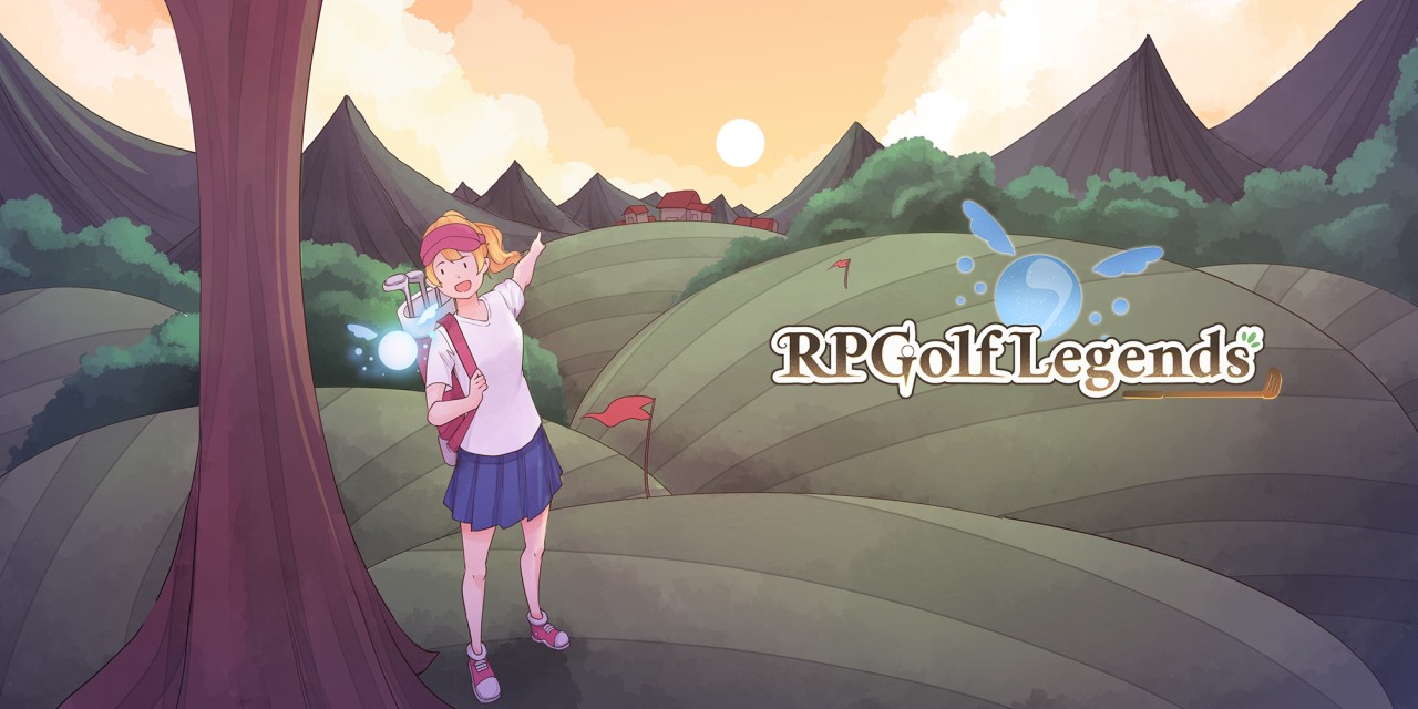 RPGolf Legends title screen for Nintendo Switch