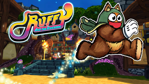 Ruffy And The Riverside title screen for Nintendo Switch