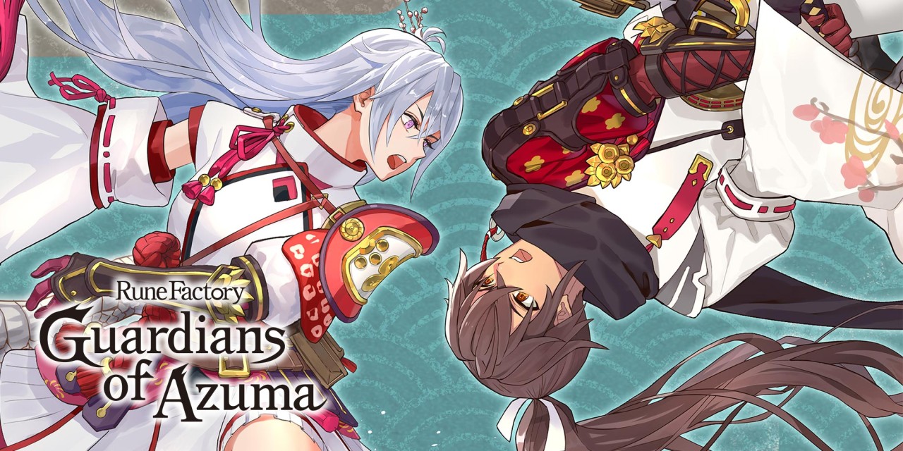 Rune Factory: Guardians Of Azuma title screen for Nintendo Switch