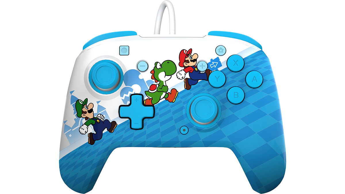 Running Mario Wireless Controller title screen for Nintendo Switch
