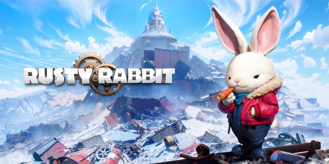 Rusty Rabbit title screen for Nintendo Switch