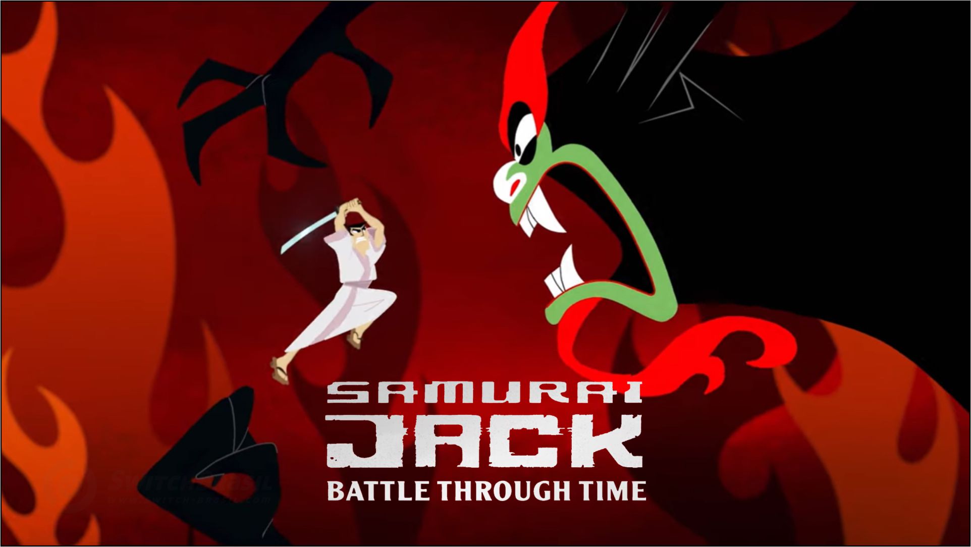 Samurai Jack Battle Through Time [Best Buy] title screen for Nintendo Switch