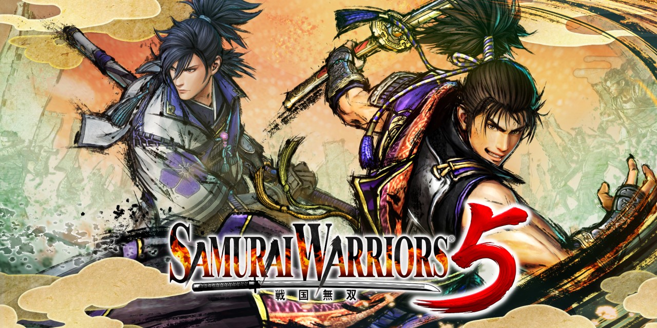 Samurai Warriors 5 title screen for Nintendo Switch